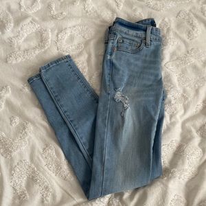 AEROPOSTALE LOW RISE JEGGINGS SIZE 00 REG